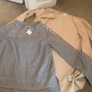 Two J Crew shirts